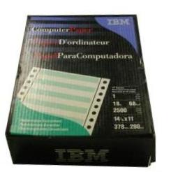 12 X 15 GREEN BAR 20LB - Paper Products