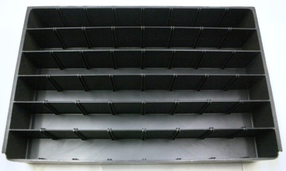 #6 DL INSERT/ ADJ. TRAY - Gray