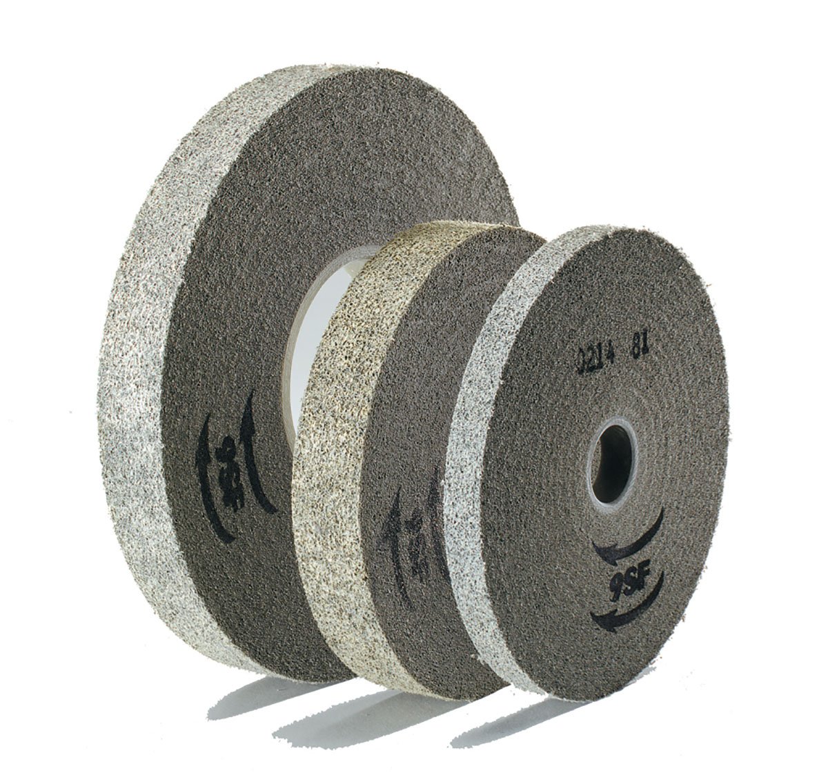 6 X 1 X 1 CONVOLUTE DEBURRING WHEEL - Convolute Wheels