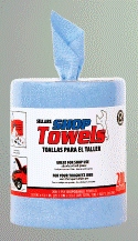 BLUE SHOP TOWEL REFILL - Blue