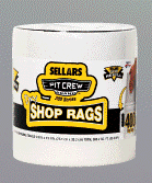 WHITE SHOP TOWEL REFILL - White