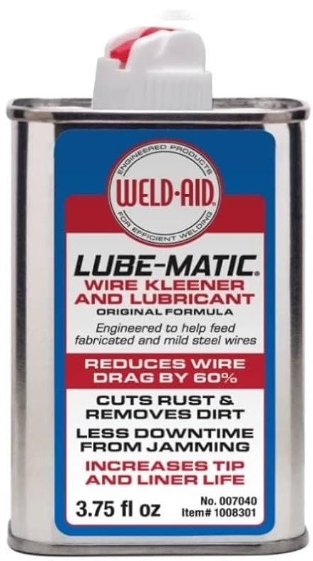 Weld-Aid Lube-Matic Wire Kleener and Lubricant 3.75oz - Welding Cleaners